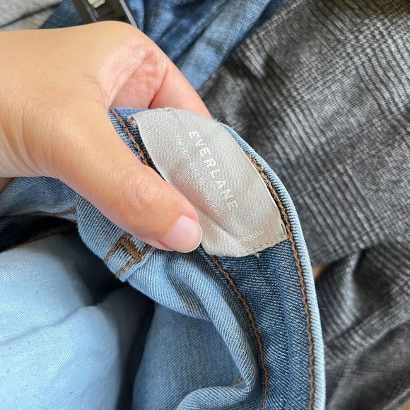 Everlane The High-Rise Skinny Jean Light Blue Wash Size 27 Regular Denim Pants - Picture 10 of 10